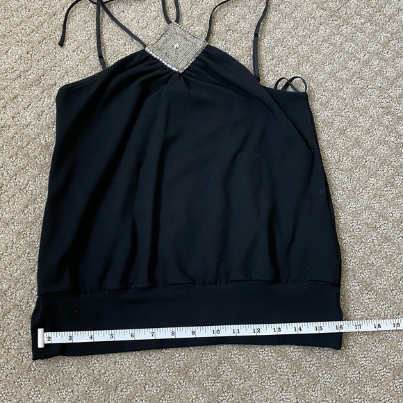 ARDEN B. Halter Top with Beaded Medallion Vintage - Picture 13 of 13